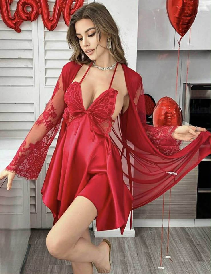 Hot and Sexy Nightie in Red