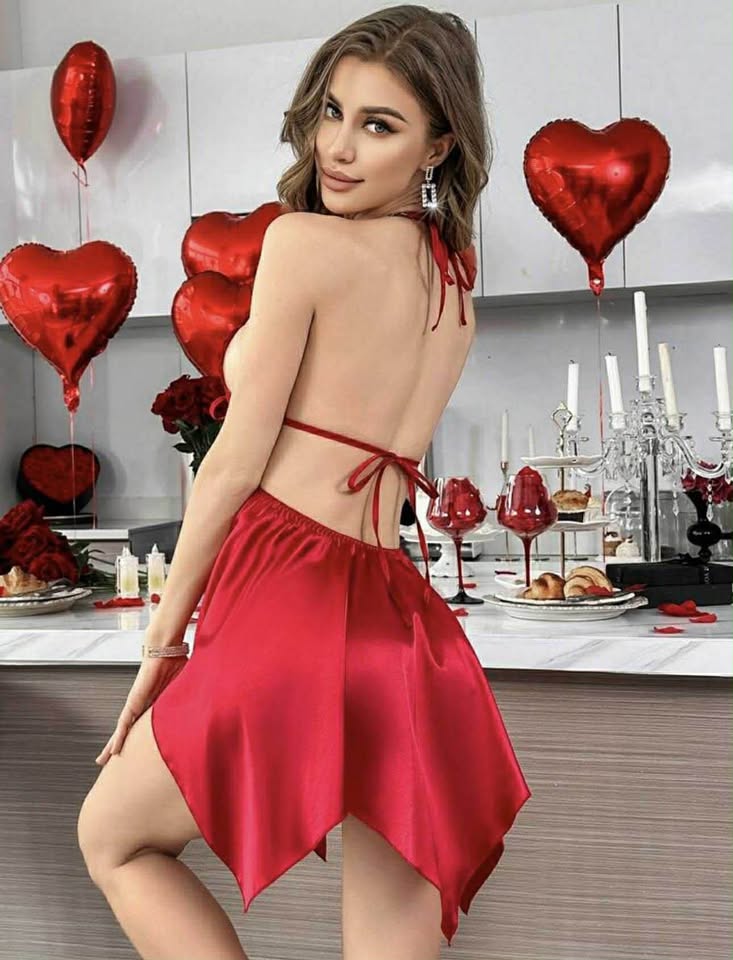 Hot and Sexy Nightie in Red