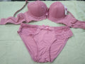 Belleza padded wired bra and panty set
