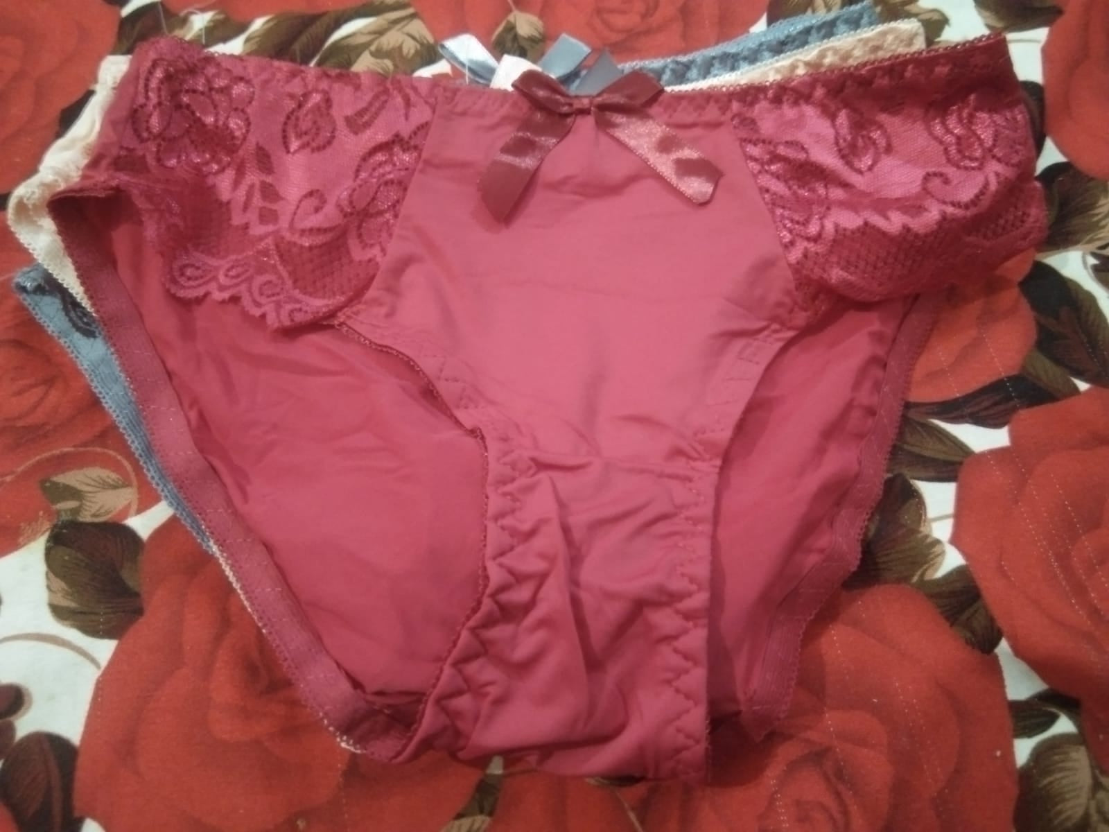 Pushup Soft Padded Bra Panty Set - Plain Bra