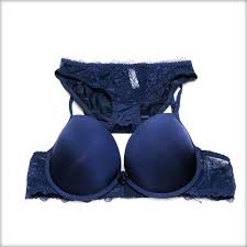 Pushup Soft Padded Bra Panty Set - Plain Bra