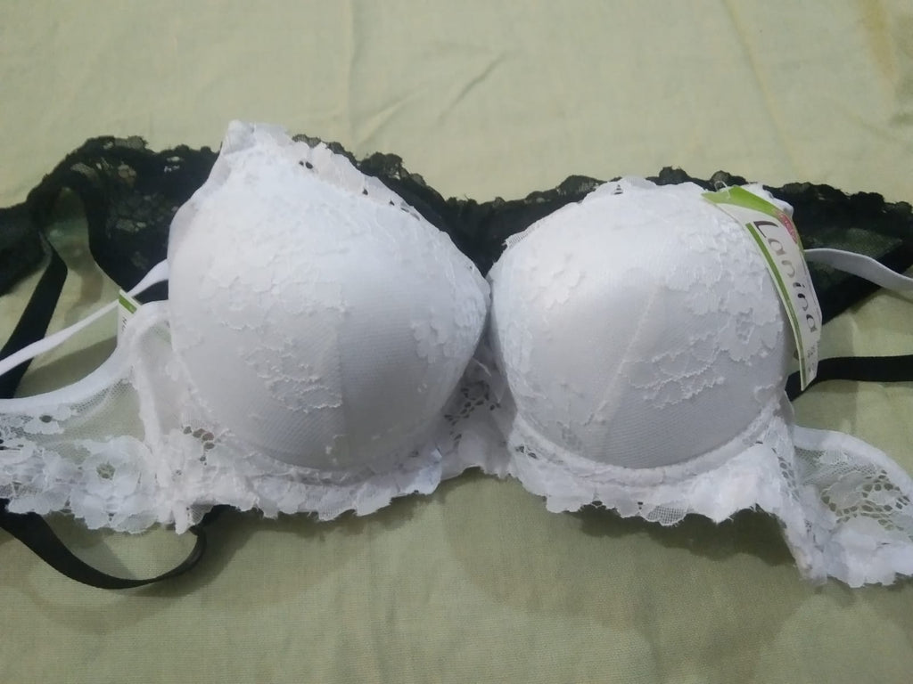 All Over Lace Push Up Bra Set